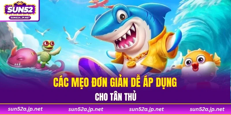 Các mẹo đơn giản dễ áp dụng cho tân thủ