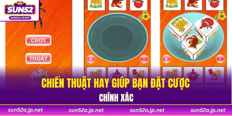 Chiến thuật hay giúp bạn đặt cược chính xác