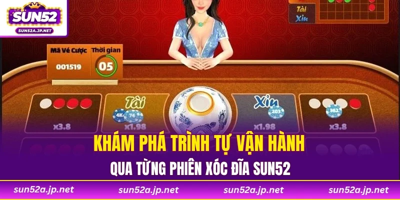 Khám phá trình tự vận hành qua từng phiên xóc đĩa SUN52