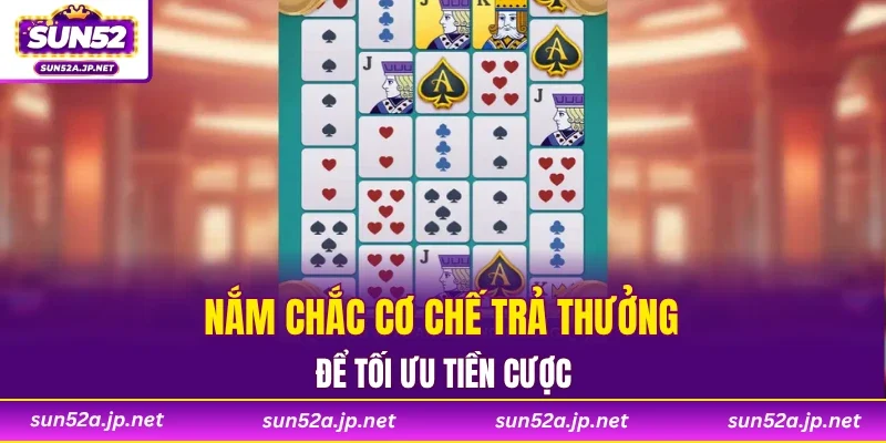 Nắm chắc cơ chế trả thưởng để tối ưu tiền cược