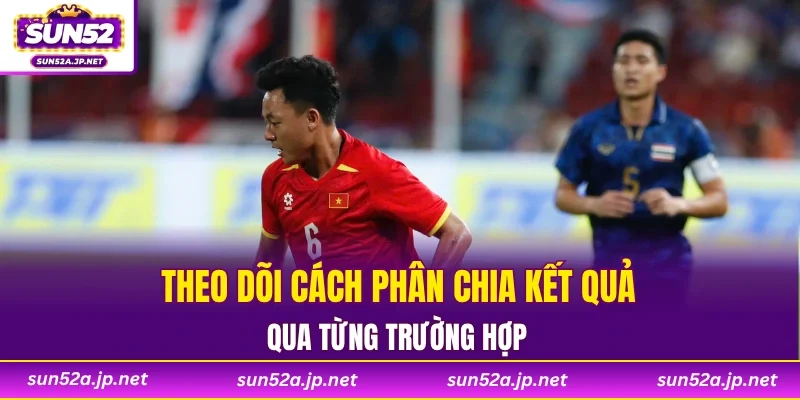 Theo dõi cách phân chia kết quả qua từng trường hợp