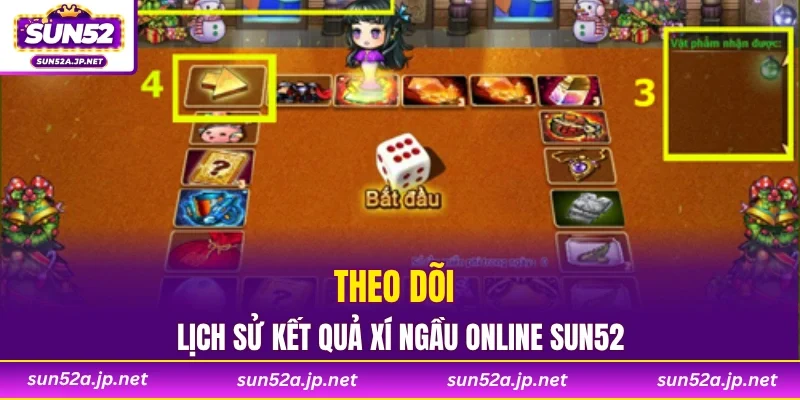 Theo dõi từng lượt diễn ra qua bố cục bàn dễ quan sát